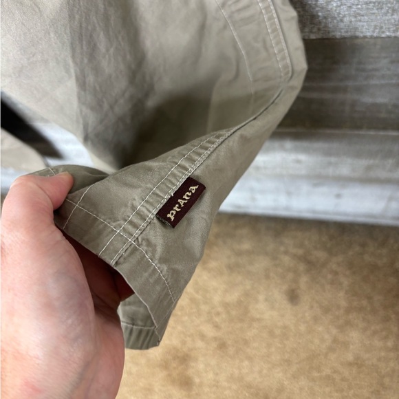 Prana beige convertible hiking active wear pants medium - Picture 3 of 5